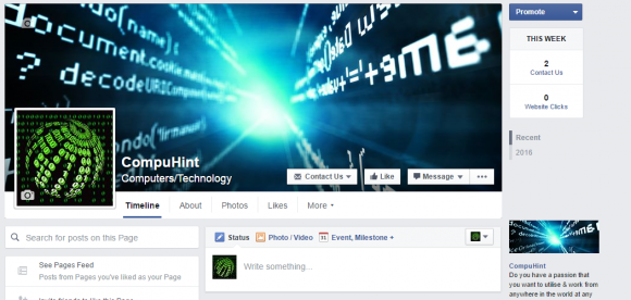 CompuHint Facebook Page