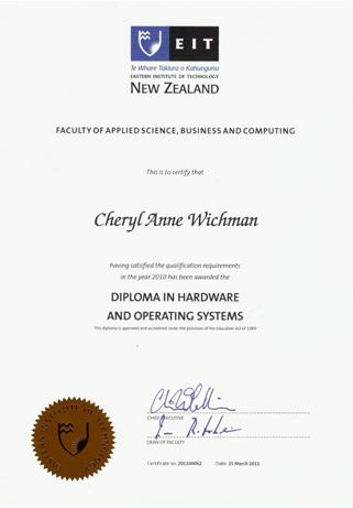 Diploma in Hardware & Operating Systems